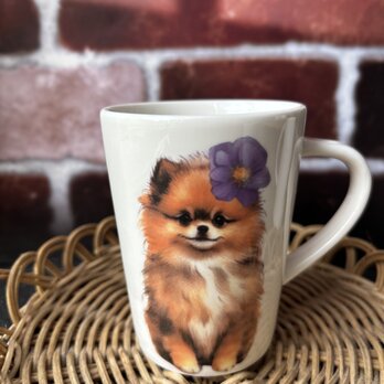 ポメラニアン　マグカップ　200cc