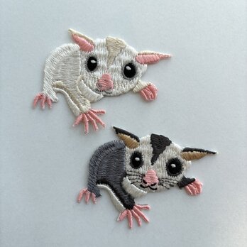刺繍ワッペン■フクロモモンガ