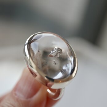 [太古の水が宿るquartz]ring