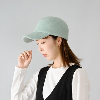 ウールキャップ キャップ ウール 帽子 YOKOI BERET ミント [YO-BR009-MIN]