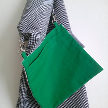 格子柄×Ⓦcotton tablier