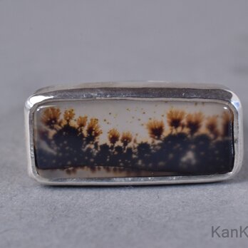 デンドリックアゲートのリング