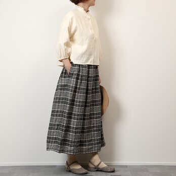 #512フリルブラウス(クリーム)