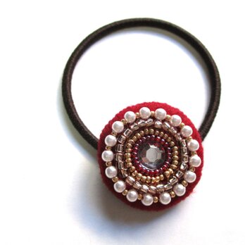 刺繍ヘアゴムの通販 | iichi 日々の暮らしを心地よくする