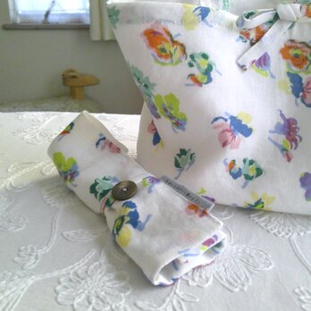 花linen×cotton LunchBag＆CutleryCase