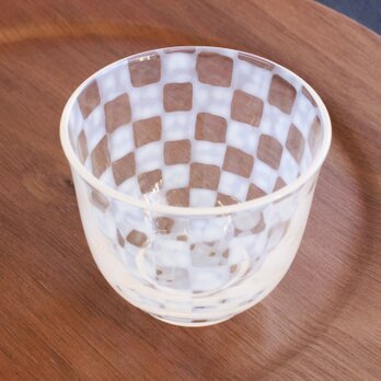【SALE】廣田硝子 大正浪漫 冷茶 ‐市松‐