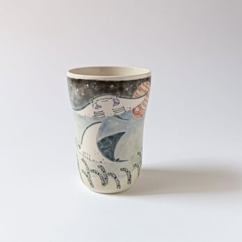 タンブラー　マンタとチンアナゴ