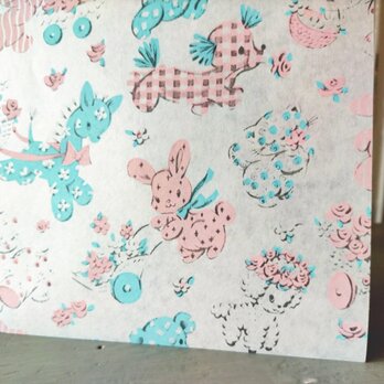 DAISY PAPER 【ヴィンテージ包装紙】紙質と絵柄を楽しむ 作品