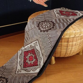 襤褸 BORO リメイク ツギハギ 格子柄 シングルスヌード ネック