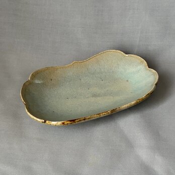 オーバル型 稜花長皿