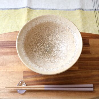 土薫る 結晶釉のリムボウル