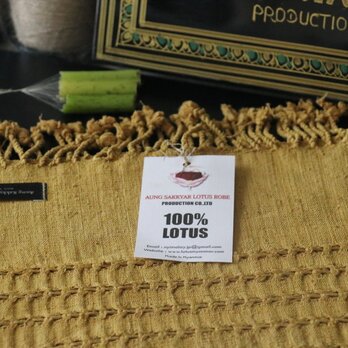 100%蓮ストール(ND bottom Candy Design)