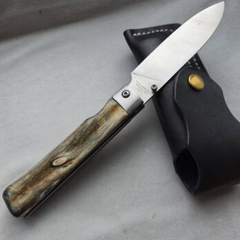 虹彩珊瑚の折りたたみ包丁