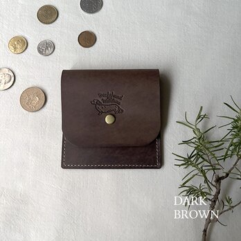 [ミニチュアダックス/ロングコート] スクエアコインケース/2ポケット