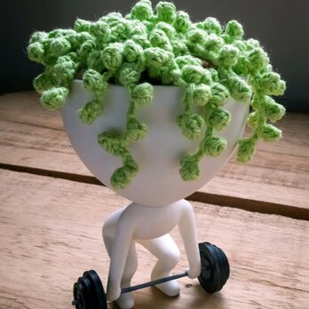 ダンベルを持つロバートプラント