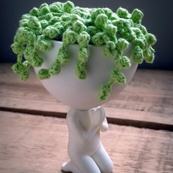 両手を広げて祝うロバートプラントポット