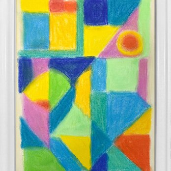 パステル画　コンポジション #3