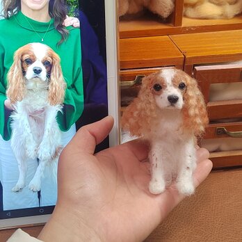 [オーダーメイド] 羊毛フェルト 犬 、ペット ぬいぐるみ、うちの子 人形、犬 似顔絵、愛犬 誕生日 プレゼント、犬好き 贈り物