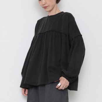 Bao blouse / black