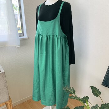 リネンキャミソールワンピース