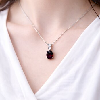 ロードライトガーネット ネックレス gn227