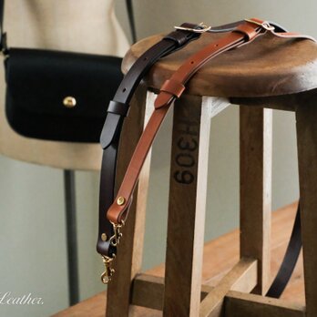《MIYABI》Leather Shoulder Strap　25ｍｍ 《3colors》