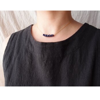【K14gf】Sodalite Chain Necklace／ソーダライト チェーンネックレス（small）