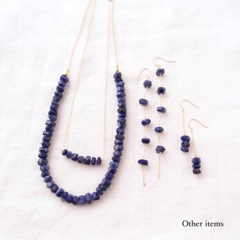 【K14gf】Sodalite Necklace／ソーダライト ネックレス
