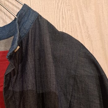 uniゆったりドルマンシャツワンピース