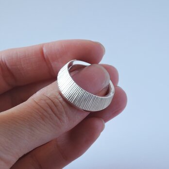 halo リング（縞）17号～21号　◇サイズオーダー可能◇　silver925