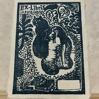 蔵書票「ジルとかほり」