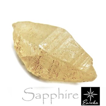 イエローサファイア原石 結晶 スリランカ産 3.5ct trg280