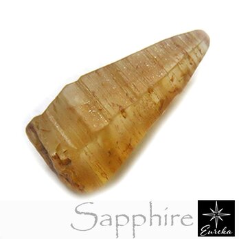 イエローサファイア原石 結晶 スリランカ産 2.2ct trg386