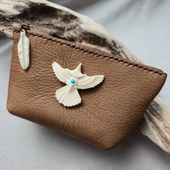 ①イーグルフェザー　ワンド イーグルフェザーペンダント