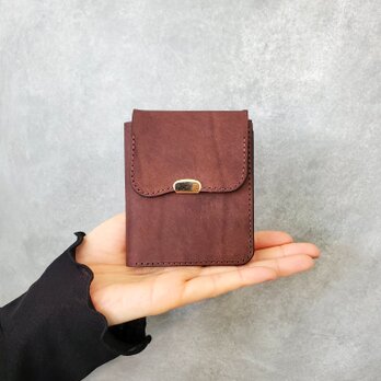 ◆クラシカルな魅力漂うブック型コンパクト財布◆　お札が折れない　レディース　メンズ　ミニ財布　ミニウォレット　プレゼント　ギフト