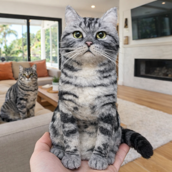 羊毛フェルト そっくり ペット オーダーメイド｜写真から作る ペットリアルぬいぐるみ｜愛犬 愛猫 うちの子 ロス 癒し グッズ