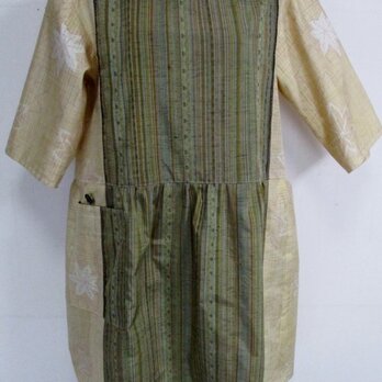 ８３６８　着物で作ったチュニック　＃送料無料