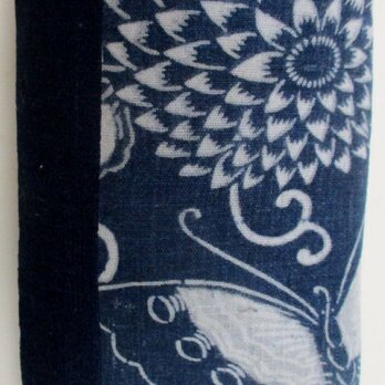 ８３７０　型染めで作ったスマホショルダー　＃送料無料