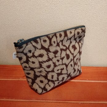 ウール　トート型ポーチ（中）