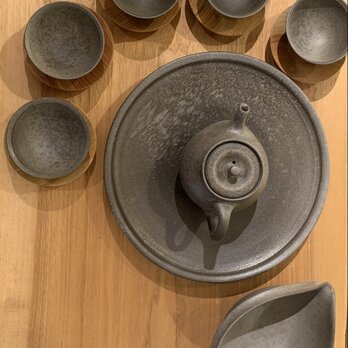 中国茶にもオススメ【お選びいただける】珠洲焼きの盃Ａ-Ｇ