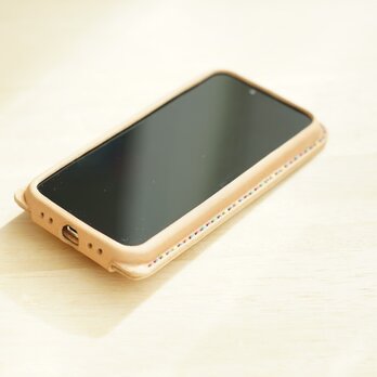 iPhone15Pro・iPhone15ProMAX カバー ケース　手縫い　本革　栃木レザー【名入れ無料・選べる革とステッチ】