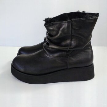 ★ムートンブーツ★リアルシープレザー★厚底ソール★レディース★ムートン100%★サイズ調整無料★