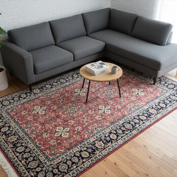 今月の超目玉品】ペルシャ絨毯カシャーン産　レッド　303×195cm　PM7631