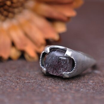 レピドクロサイトインクォーツのリング