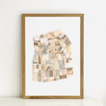 テキスタイルアート パッチワークアート textileart  A
