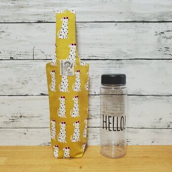 コンパクトに折りたためるペットボトルカバー サングラスダルメシアン