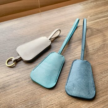 ベル型レザーキーケース（アラスカ）