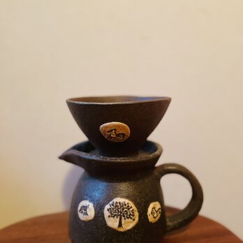 森の陶器どりっぷ（ごとく、燃料皿無しの単品)