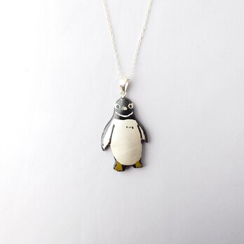 ジェンツーペンギン 漆ネックレス（sv）