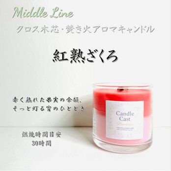 紅熟ざくろ｜ザクロの甘さとアンバーの余韻が交差する癒しの灯り